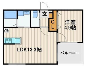 白桜館の物件間取画像